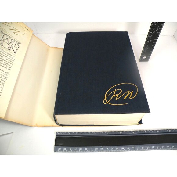 The Memoirs Of Richard Nixon First Printing 1978 Signed Hardcover With Dust Jack - Picture 3 of 16